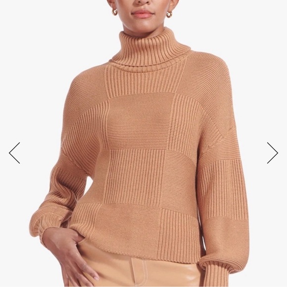 STAUD Sweaters - Staud Benny Roll Neck sweater L Classic designer preppy minimalist turtleneck